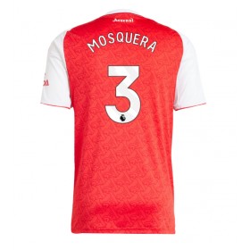 Pánské fotbalový oblečení Arsenal Cristhian Mosquera #3 Domácí košile 2025-26 Krátkým Rukávem
